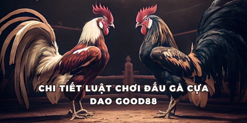 Chi tiết luật chơi đấu gà cựa dao Good88